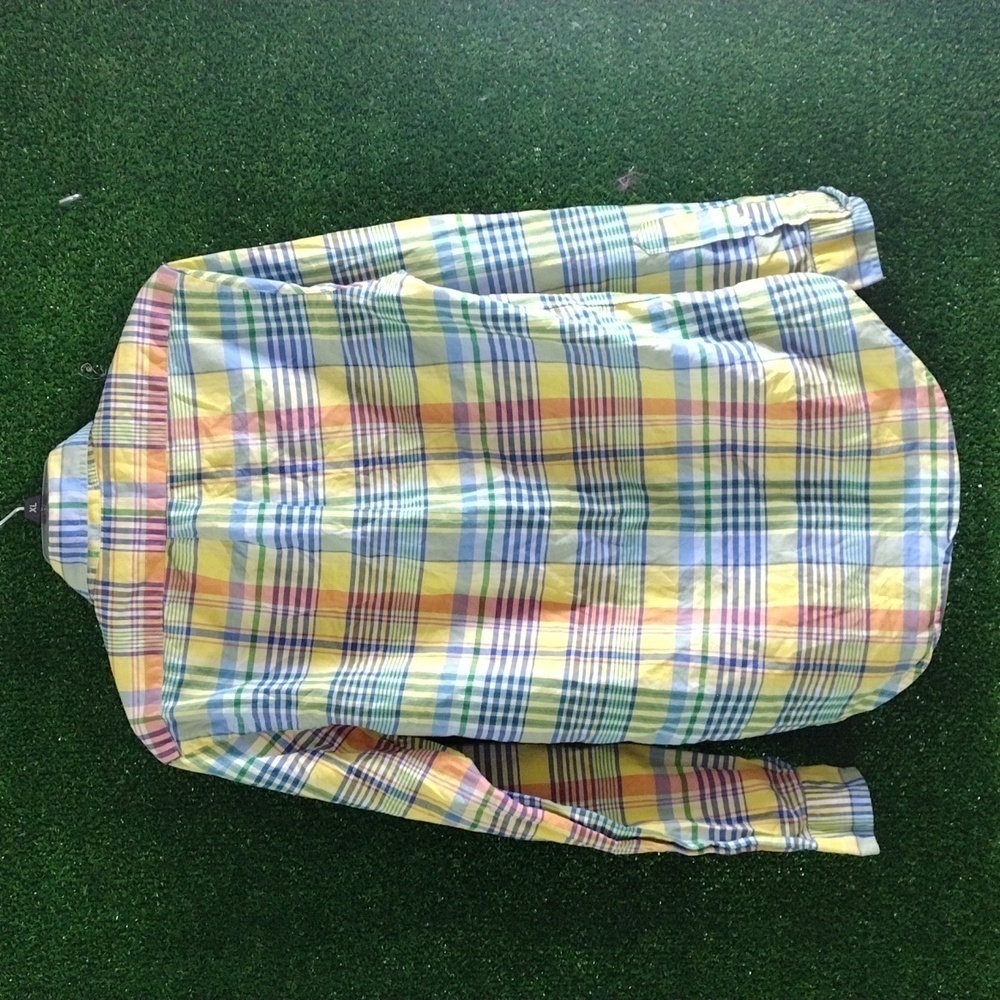 Polo Button Up Or Button Down Multi-Color Print P… - image 4